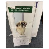 Doggie door for sliding glass door small petite