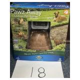 PAWZ outdoor pet barrier