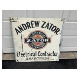 PAINTED METAL SIGN SHAMOKIN PA (36ï¿½x35ï¿½)