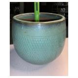 Glazed  pottery planter