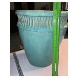 Glazed  pottery planter