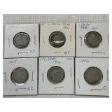 Liberty headï¿½Vï¿½  nickels (6)