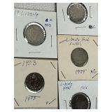 Liberty headï¿½Vï¿½  nickels (5)