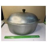 Old aluminum roaster