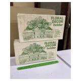 Classic tombstone for decor holders