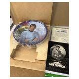 Mr. Spock commemorative plate