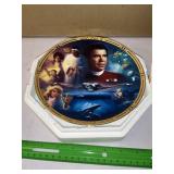 Star Trek collectors plate the voyage home 1994