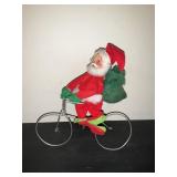 ANNALEE DOLLS SANTA ON BIKE 1971