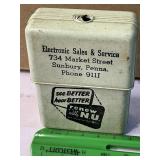 Old marketing product. (check out phone number.)