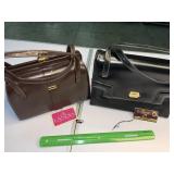 Classic leather handbags