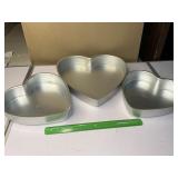 Wilton heart cake pans