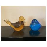 ART GLASS BIRDS