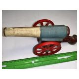 Cast metal replica cannon 9 inch