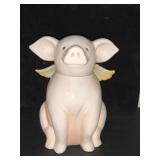 PIER ONE PIG COOKIE JAR 11ï¿½ TALL
