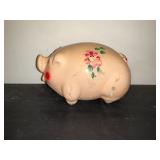 CHALK WARE PIGGY BANK (UNITED GIFTS 1946)