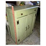 Old painted cabinet (see all pics)