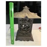 12 inch cast candle lantern