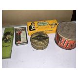 Vintage tins see pictures