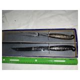 Sheffield Sterling handle carving set