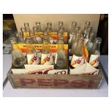 Classic Pepsi crate with RC bottles