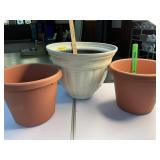 Plastic planters