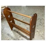 Wooden rack