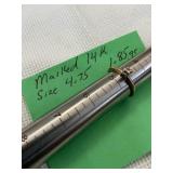March 14 k (1.8gr) size 4.75