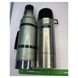 (2) Classic thermos lot