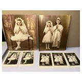 Old photographs with corresponding unlined