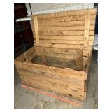 Large flip top handmade box