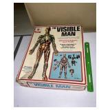 Vintage educational game, visible man