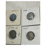 Buffalo nickels