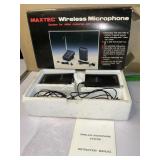 Maxtac wireless microphone system