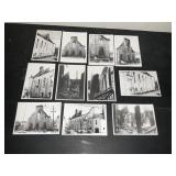 GROUPING OF SHAMOKIN PA CHURCH FIRE PHOTOS