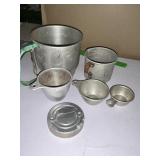 Vintage aluminum ware kitchen lot