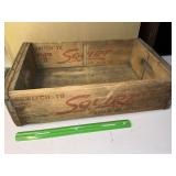 Wooden soda case