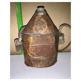 Miners canteen, copper