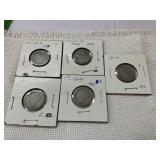 Liberty headï¿½Vï¿½  nickels (5)