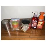 New candles and lotions a lot