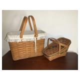 2 LONLONGABERGER BASKETS