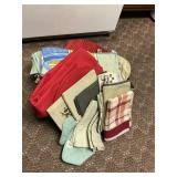 Huge lot placemats table cloths table runners
