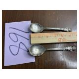 Two vintage Campbellï¿½s soup spoons