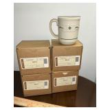 LongaBerger mug lot (new) four mugs