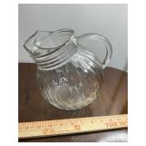 Vintage anchor, hocking pitcher