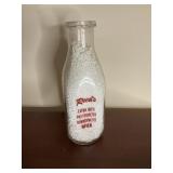 REEDS MILK BOTTLE