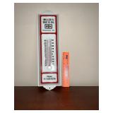 Local advertising thermometer like new old phone