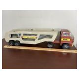Old Tonka toy car carrier