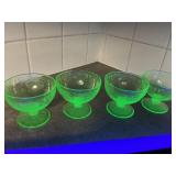 Uranium glass lot