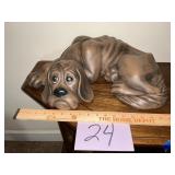 Ceramic dog novelty