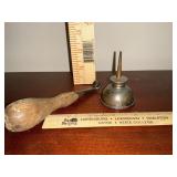 Mini boiler and wooden handle nail puller